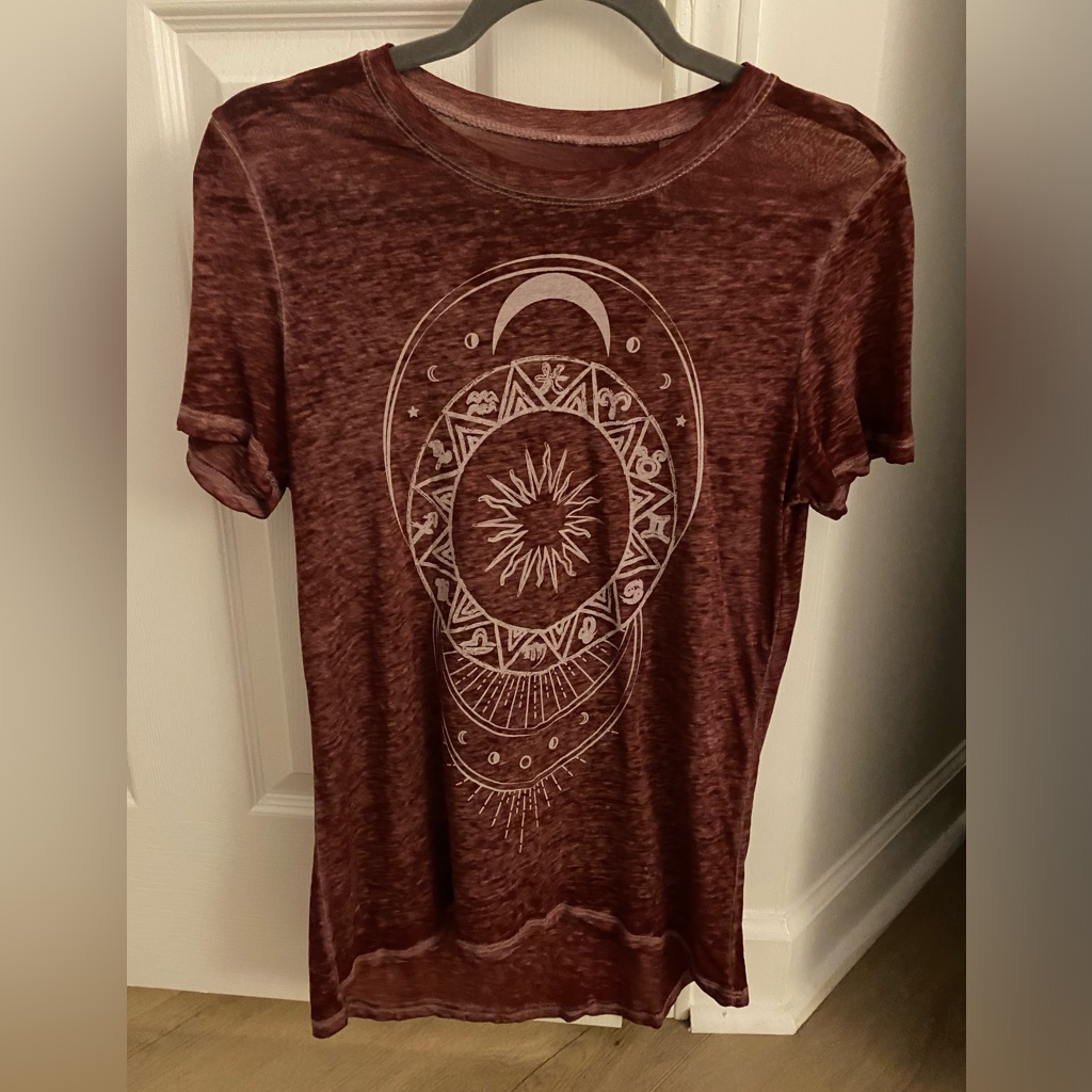 Red Graphic Tee - Size Large But Fits Like A Medium